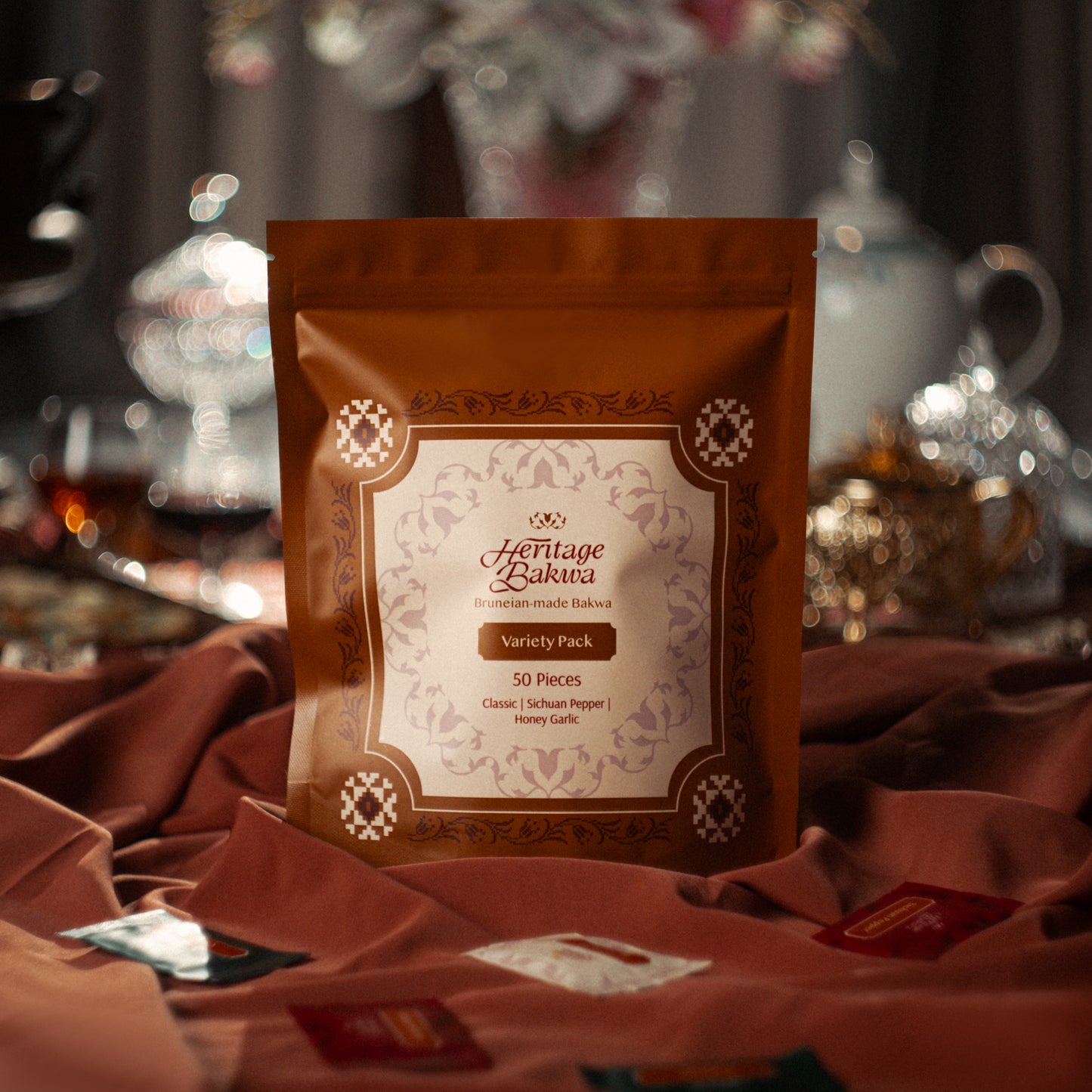 Variety Bite-Sized Bakwa Pouch (50pcs)