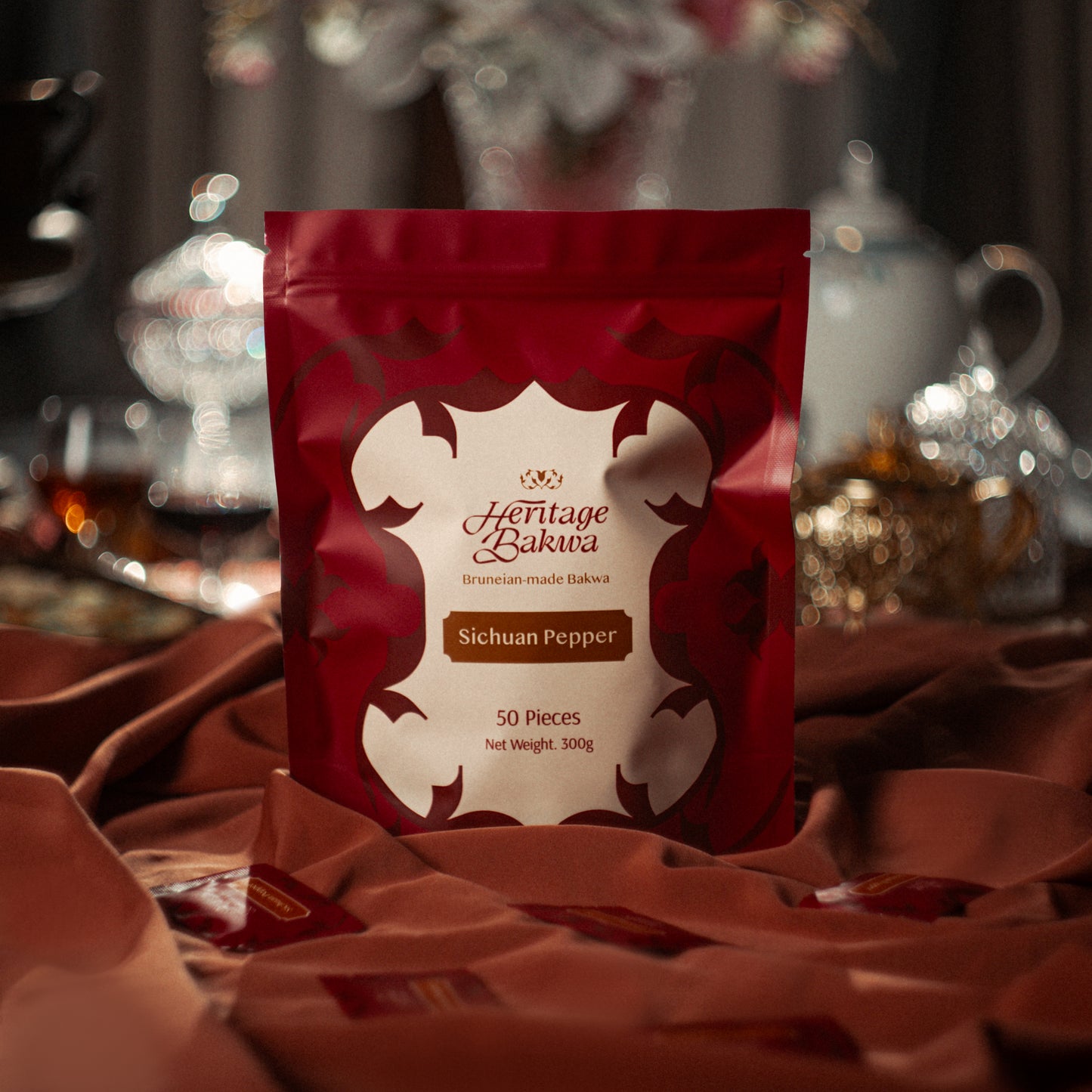 Sichuan Pepper Bite-Sized Bakwa Pouch (50pcs)